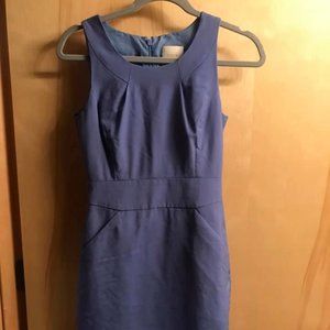 Powder/Baby Blue Suiting Dress